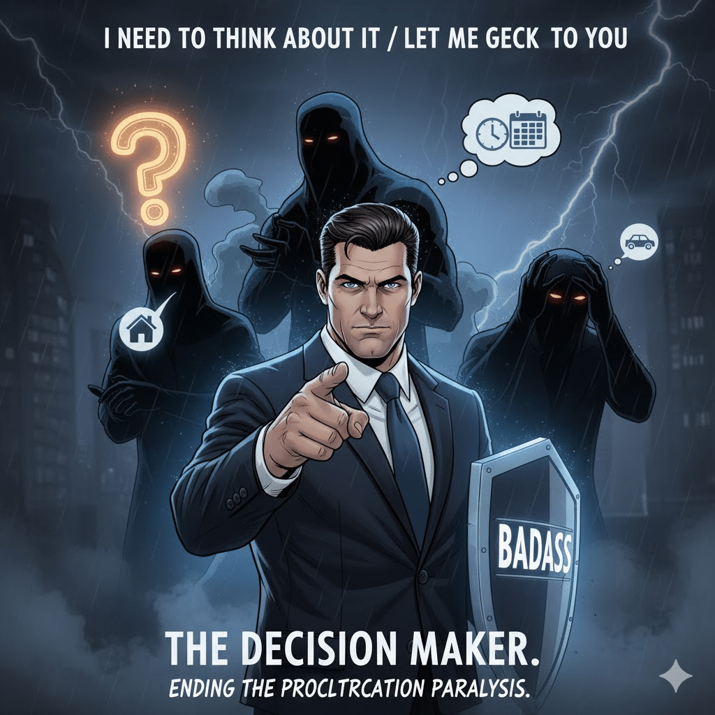 i need to think about it objection